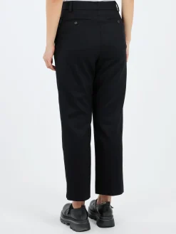 Margaret Howell - Midi Waist Crop Trouser in Dark Navy