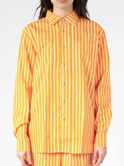 Marimekko - Jokapoika Shirt in Orange and White