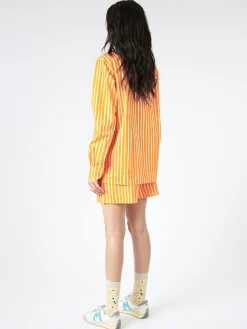 Marimekko - Jokapoika Shirt in Orange and White