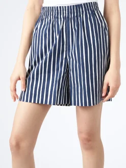 Marimekko - Jokapoika Short in Dark Blue and White