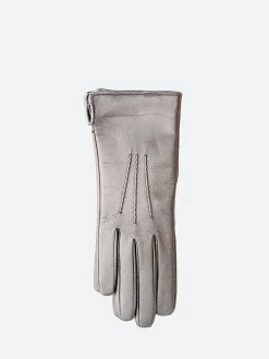 Mario Portolano - 4220 Glove Cashmere Lined in Acciao