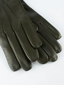 Mario Portolano - 1363 Nappa Short Glove in Olive