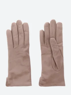 Mario Portolano - 2777 Nappa Short Gloves in Visone