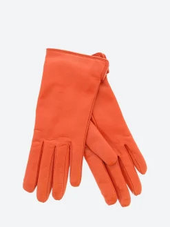 Mario Portolano - 2777 Nappa Short Gloves in Orange