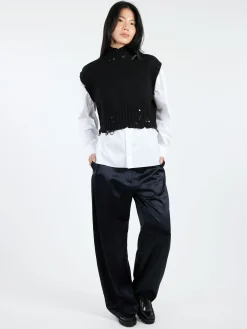 Marni - Cropped Vest in Black