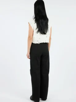 Marni - Cropped Vest in Lily White