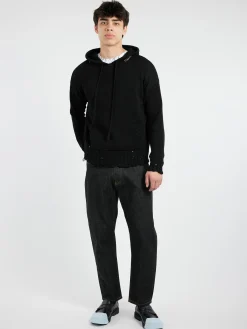 Marni - Knit Hoodie in Black
