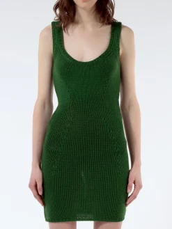 Marni - Sheath Dress in Garden Green