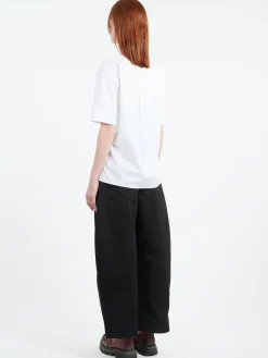 Marni - Short Sleeve Shirt with Marni Mending in White
