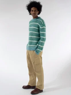 Marni - Tropical Wool Cargo Pants in Pompeii