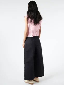 Marni - V Neck Sweater Vest in Pink Gummy