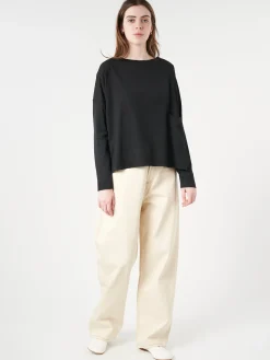 Ma'ry'ya - Long Sleeve Shirt in Black