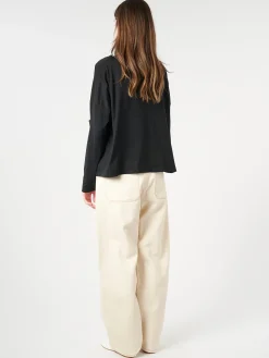 Ma'ry'ya - Long Sleeve Shirt in Black