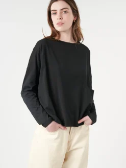 Ma'ry'ya - Long Sleeve Shirt in Black