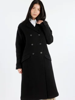 Massimo Alba - Cometa Coat in Nero