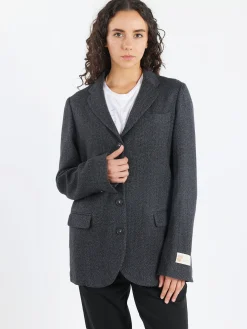 Massimo Alba - Melfi Blazer in Nero Lavato