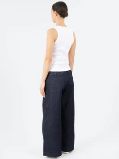 Merz b. Schwanen - Iconic Ribbed Tank in White