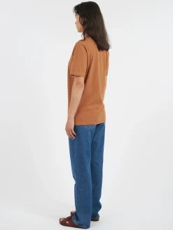 Merz b. Schwanen - Unisex T-Shirt in Caramel