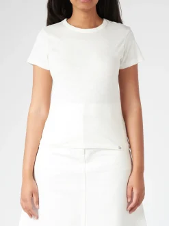 Merz b. Schwanen - Women's Relaxed T-Shirt in White