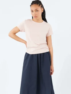 Merz b. Schwanen - Women's Relaxed T-Shirt in Dusted Pink