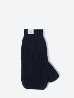 Merz b. Schwanen - Wrist Warmers in Dark Navy