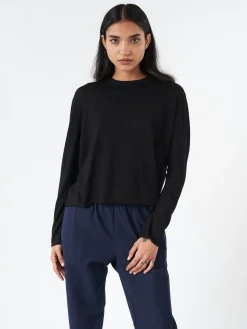 MJ Watson - Boxy Pullover in Black