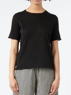 MJ Watson - S/S Sweater in Black