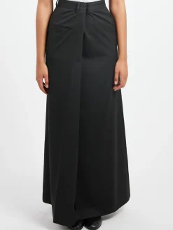 MM6 - Long Skirt in Black