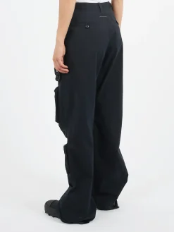 MM6 Maison Margiela - Cargo Pants in Black