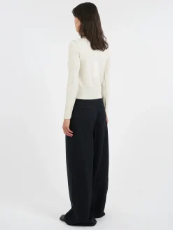 MM6 Maison Margiela - Crewneck Sweater in Off White