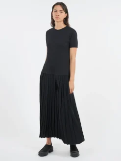 MM6 Maison Margiela - Midi Dress in Black