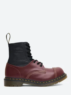 MM6 Maison Margiela x Dr. Martens - 1460 Twisted and Reimagined in Black and Cherry