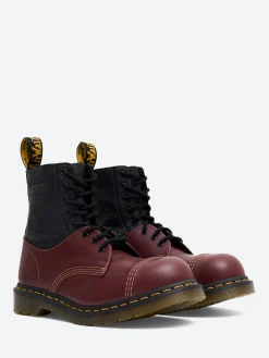 MM6 Maison Margiela x Dr. Martens - 1460 Twisted and Reimagined in Black and Cherry