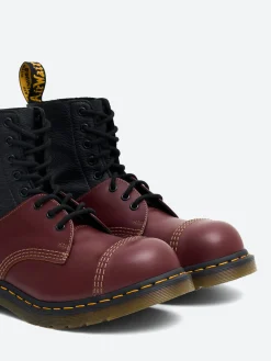 MM6 Maison Margiela x Dr. Martens - 1460 Twisted and Reimagined in Black and Cherry