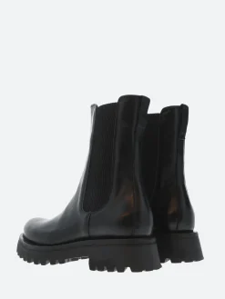 Moma - 74302 Chelsea Boots in Nero Cusna