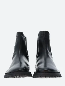 Moma - 53303 Chelsea Boots in Nero Tebe