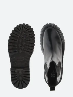 Moma - 53303 Chelsea Boots in Nero Tebe