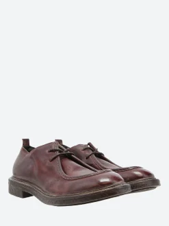 MOMA - 52401A Derby Shoe in Ebano Cusna