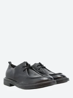 MOMA - 52401A Derby Shoe in Nero Cusna