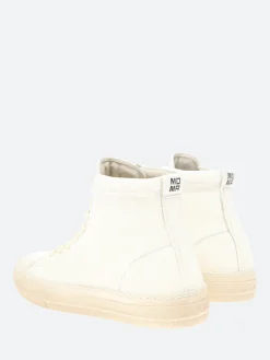 Moma - 32502B High Top Sneakers in Bianco Vintage