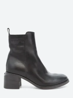 MOMA - 72401C Ankle Boot in Nero Cusna