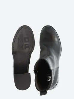 MOMA - 72401C Ankle Boot in Nero Cusna