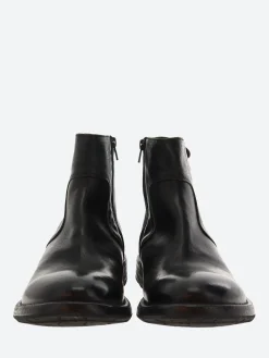 Moma - 2CW301 Ankle Boots in Nero Cusna (Black)