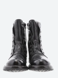 Moma - 1CW005 Ankle Boots in Nero Cusna