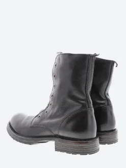 Moma - 1CW005 Ankle Boots in Nero Cusna