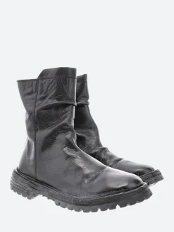Moma - 1CW178 Ankle Boots in Nero Buffalo