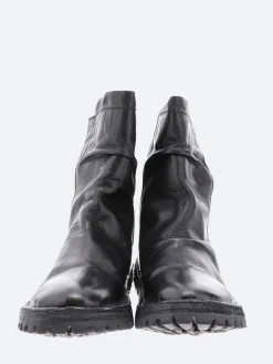 Moma - 1CW178 Ankle Boots in Nero Buffalo