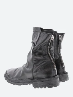 Moma - 1CW178 Ankle Boots in Nero Buffalo