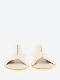 Moma - 1GS334 Slide Sandals in Milk Toscano