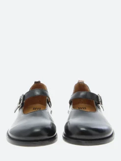 Moma - 36502L Mary Jane Flats in Nero